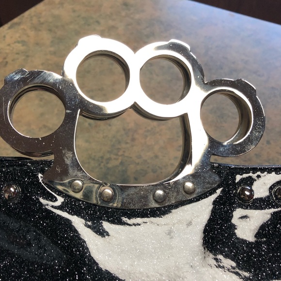 Too Fast Bags Brass Knuckle Clutch Poshmark